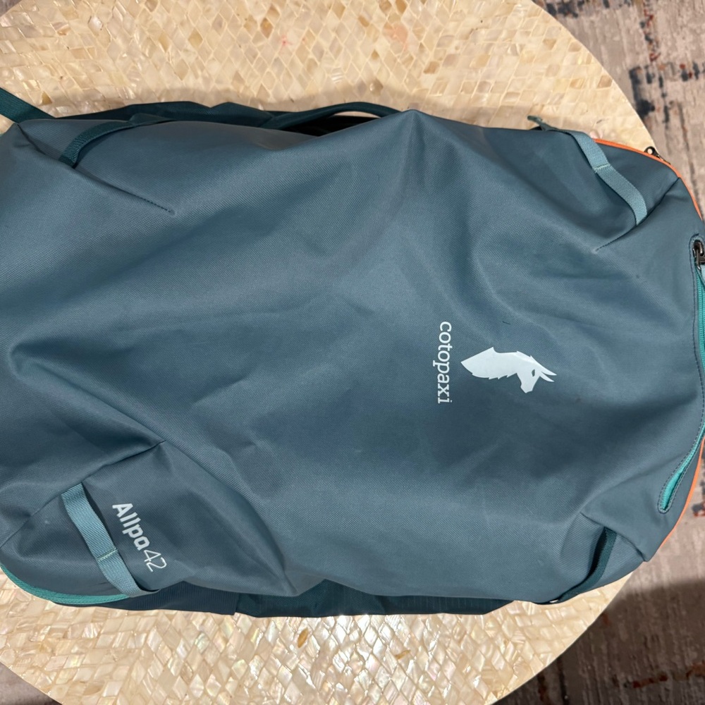 Cotopaxi Blue Duffel Bag Water-Resistant Travel Essential